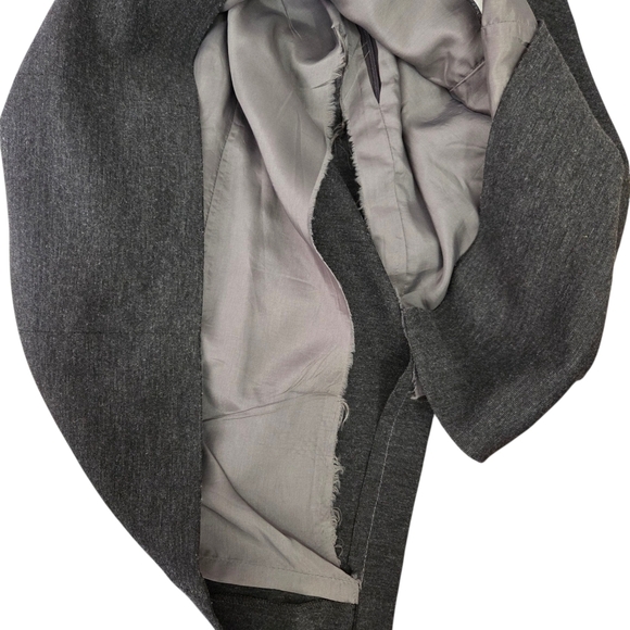 Tahari Charcoal Sleeveless Mini Sheath Dress Size 12 - Picture 4 of 6